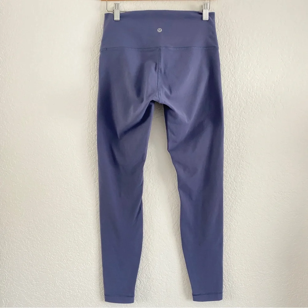 Lululemon Wunder Under Pant Hi-Rise Blue gray